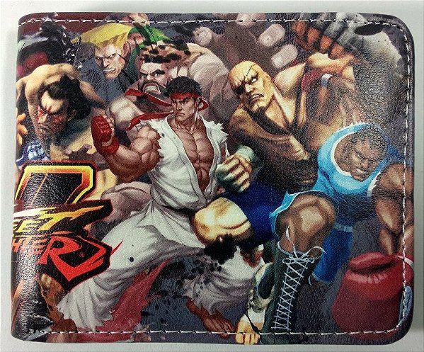 Carteira Personalizada Street Fighter V