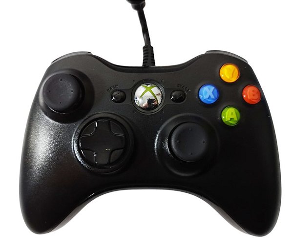 Controle com fio Original - Xbox 360