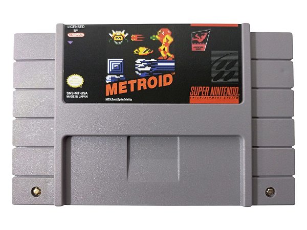 Jogo Metroid (versão do NES 8 bits) - SNES
