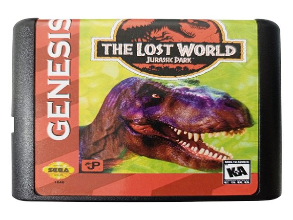 Jogo Jurassic Park the Lost World - Mega Drive