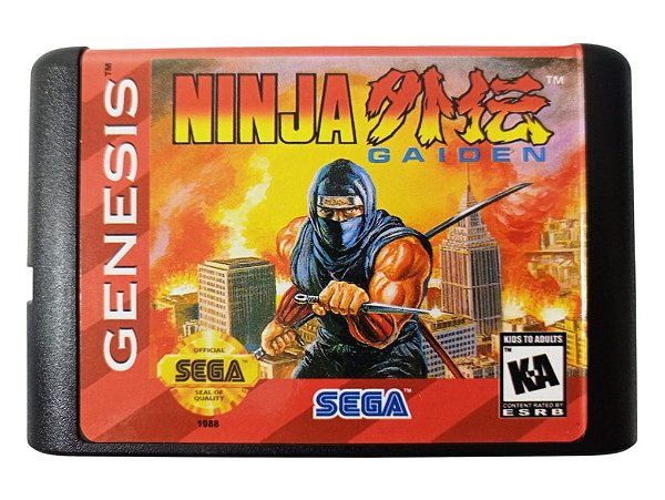 Jogo Ninja Gaiden - Mega Drive