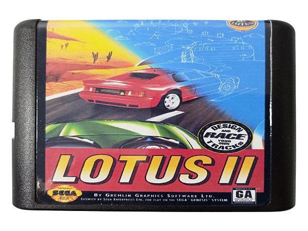Jogo Lotus II - Mega Drive