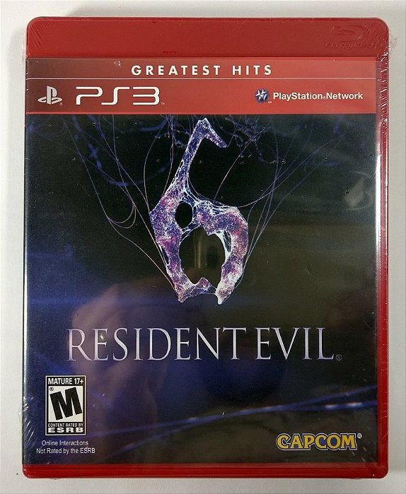 Resident Evil 6 (Lacrado) - PS3