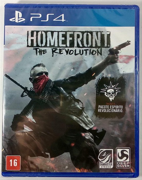 Jogo Homefront the Revolution (lacrado) - PS4