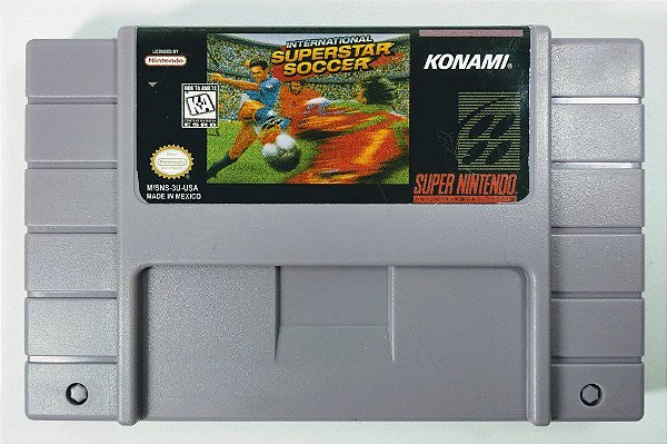 Jogo International Superstar Soccer - SNES