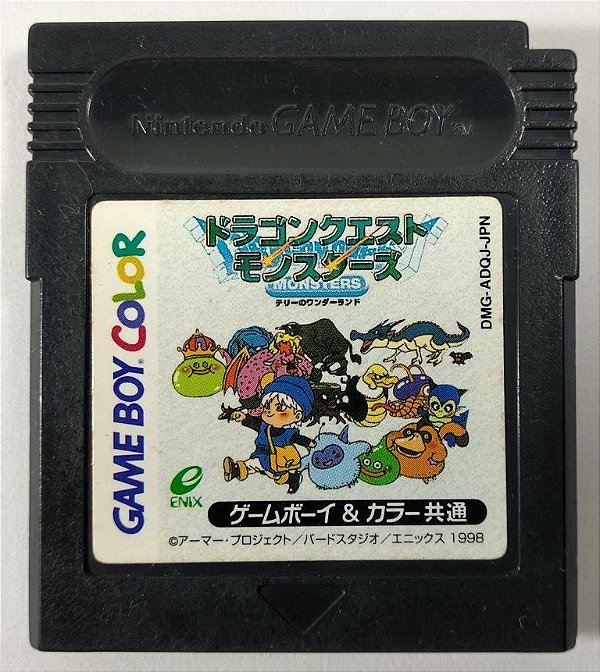 Jogo Dragon Quest Monsters: Terry no Wonderland ORIGINAL [JAPONÊS] - GB
