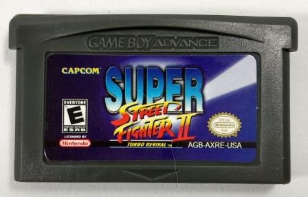 Jogo Super Street Fighter 2 Turbo Revival - GBA