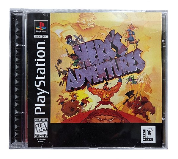 Jogo Hercs Adventures [REPRO-PRENSADO] - PS1 ONE