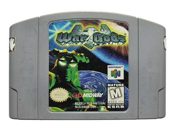 Jogo War Gods Original - N64