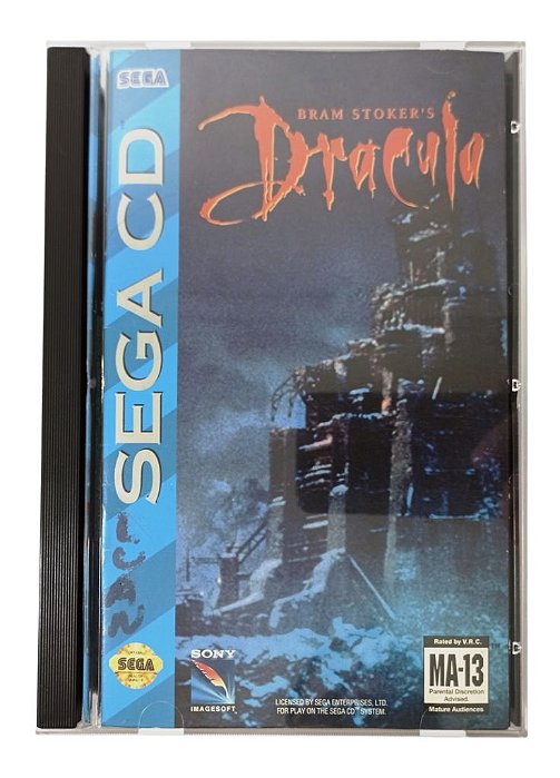 Jogo Bram Stoker s Dracula Original - Sega CD