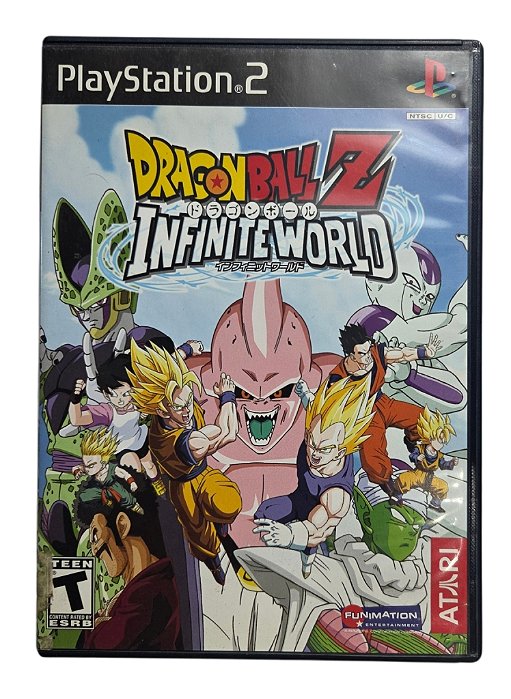 Jogo Dragon Ball Z Infinite World Original - PS2