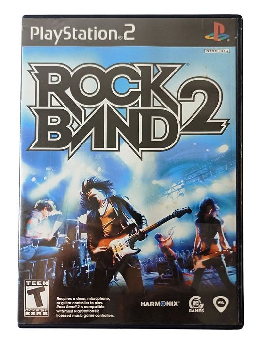 Jogo Rock Band 2 Original - PS2