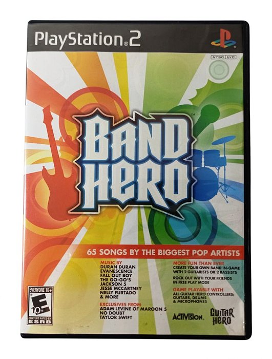 Jogo Band Hero Original - PS2