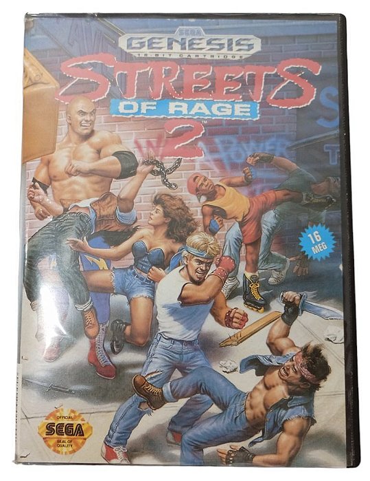 Jogo Streets of Rage 2 - Mega Drive