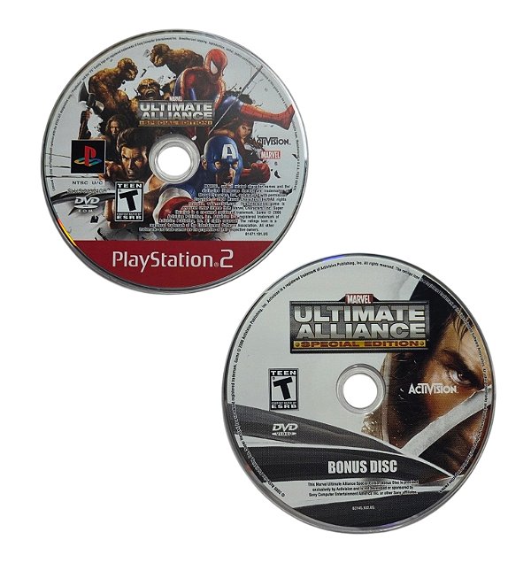 Jogo Marvel Ultimate Alliance Special Edition Original - PS2