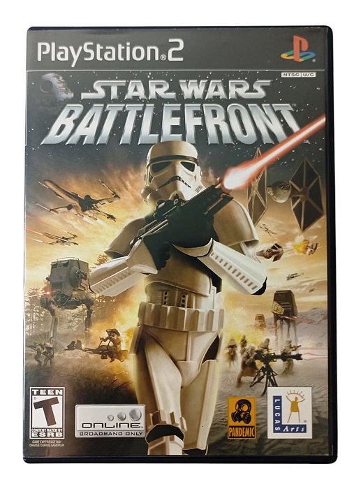 Jogo Star Wars Battlefront Original - PS2