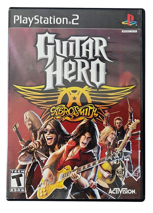 Jogo Guitar Hero Aerosmith Original - PS2