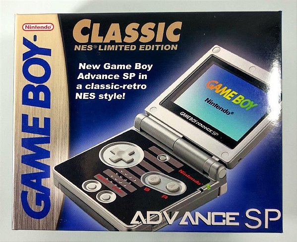 Caixa Game Boy Advance SP Nes edition [Replica] - GBC