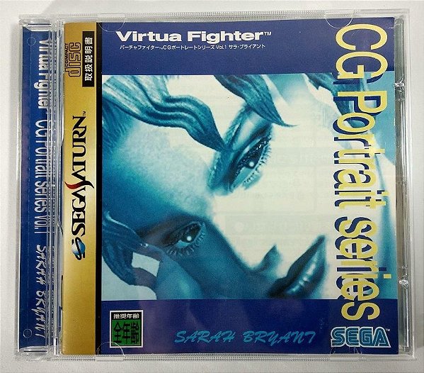 Virtua Fighter Cg Portrait Vol 1 Original [Japonês] - Sega Saturn