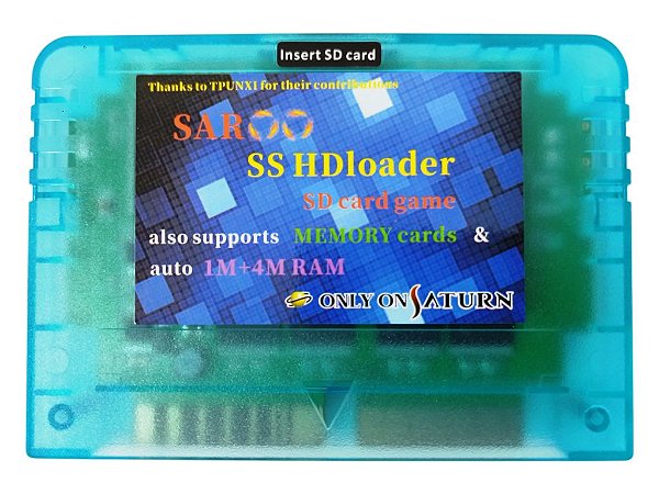 Saroo 128GB (100 jogos) - Sega Saturn