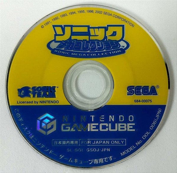 Sonic Mega Collection Original [Japonês] - GC
