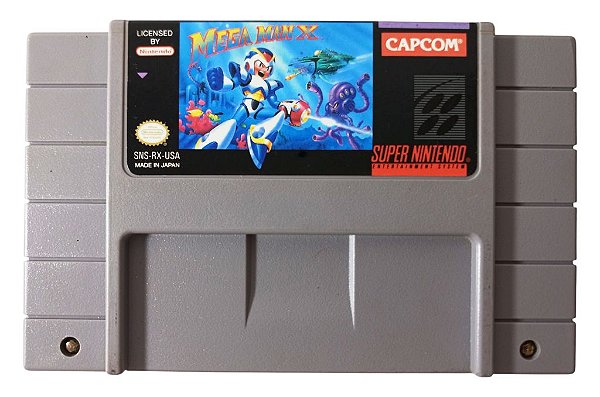 Jogo Mega Man X Original - SNES