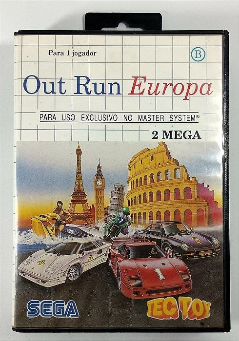 Out Run Europa - Master System