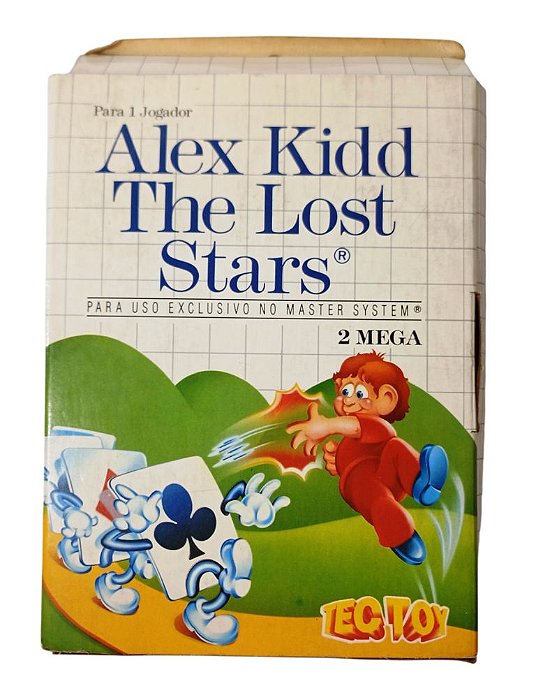 Jogo Alex Kidd The Lost Stars - Master System