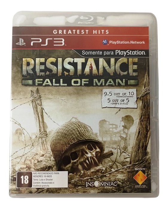 Jogo Resistance Fall of Man - PS3
