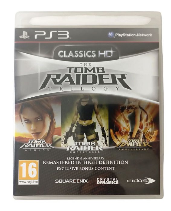Jogo The Tomb Raider Trilogy - PS3