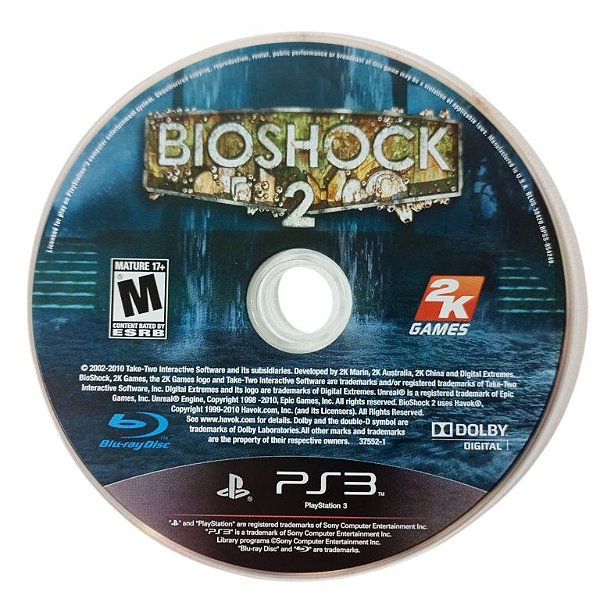 Jogo Bioshock 2 - PS3