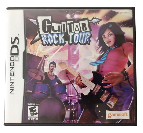 Jogo Guitar Rock Tour Original - DS