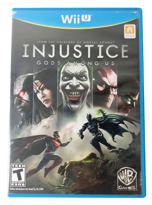 Jogo Injustice Gods Among US Original - Wii U