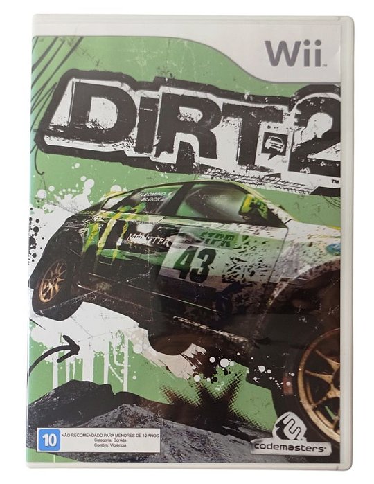 Jogo Dirt 2 Original - Wii