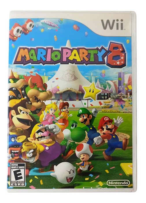 Jogo Mario Party 8 Original - Wii