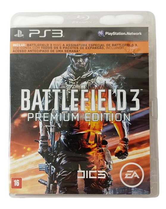 Jogo Battlefield 3 Premium Edition - PS3