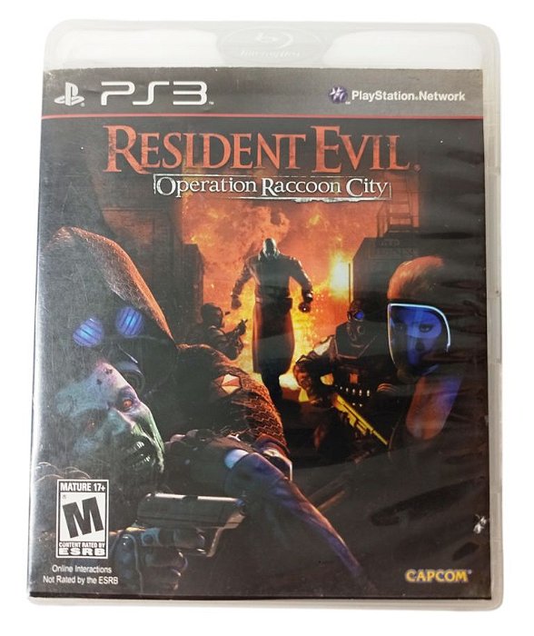 Jogo Resident Evil Operation Raccoon City - PS3