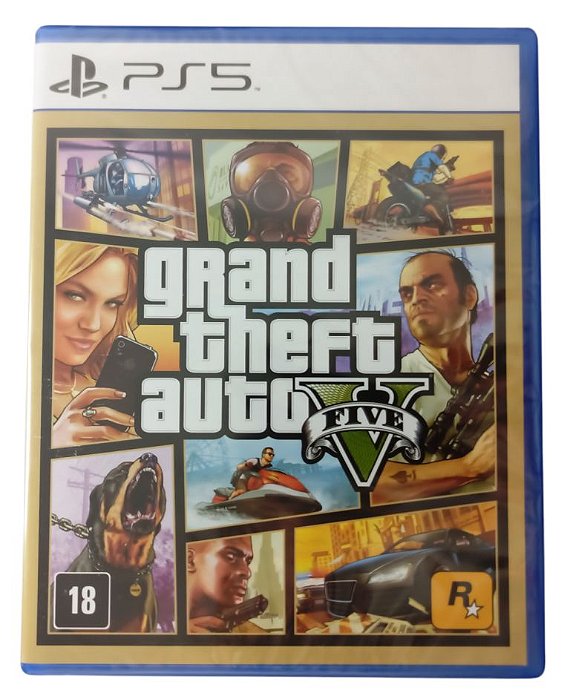 Jogo GTA V (lacrado) - PS5