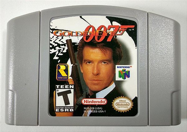 Jogo 007 Goldeneye - N64