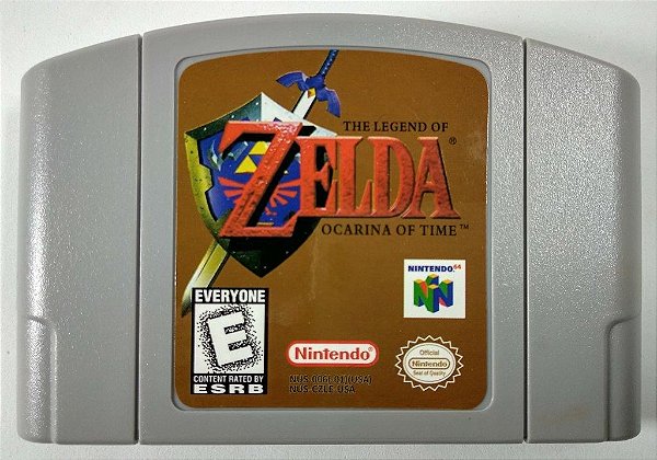 Jogo Zelda Ocarina of Time - N64