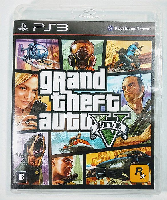 Jpgo Ps3 Gta V, Jogo de Videogame Ps3 Usado 64482035