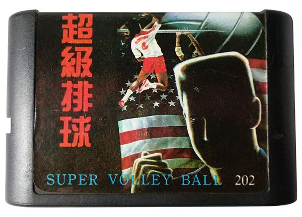 Jogo Super Volley Ball - Mega Drive