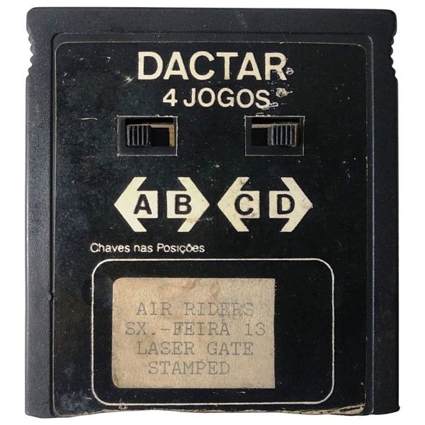 4 in 1 (Air Riders -Sexta feira 13 -Laser Gate - Stamped) - Atari
