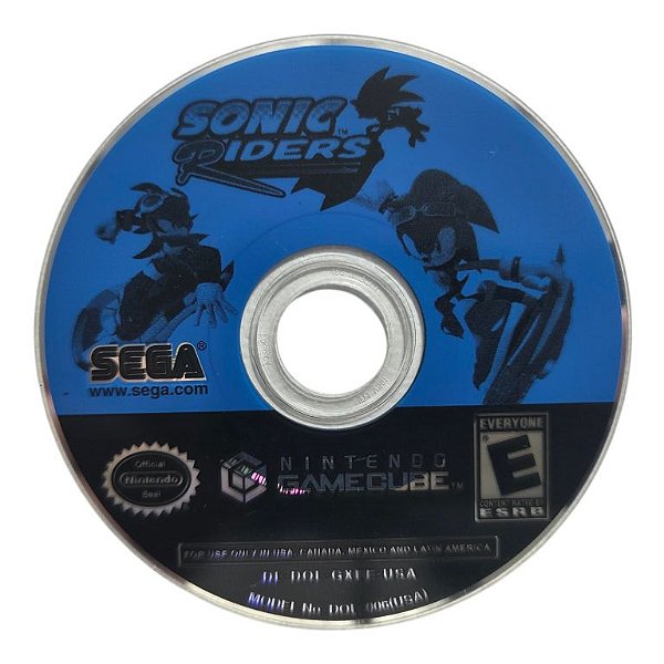 Jogo Sonic Riders Original - GC (Game Cube)