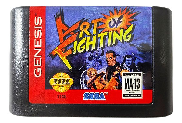 Jogo Art of Fighting Original - Mega Drive