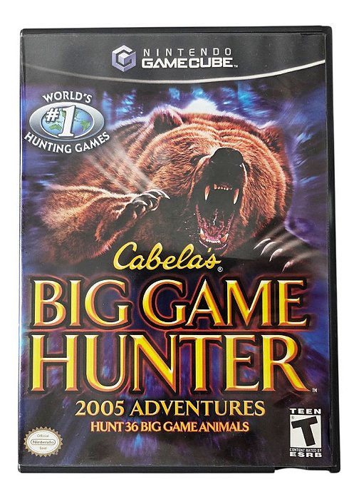 Jogo Cabelas Big Game Hunter 2005 Adventures Original - GC (Game Cube)