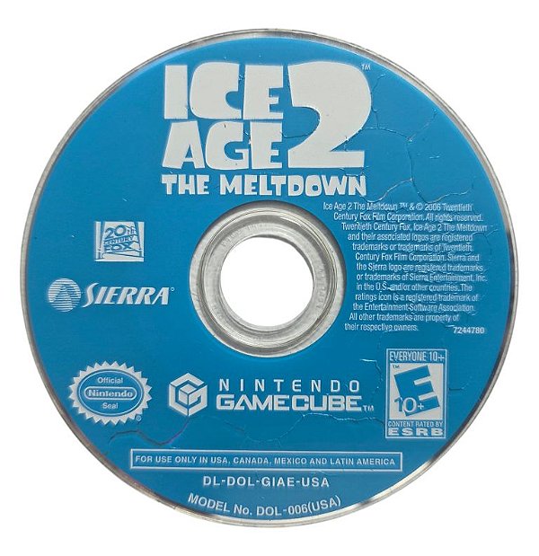 Jogo Ice Age 2 Original - GC (Game Cube)