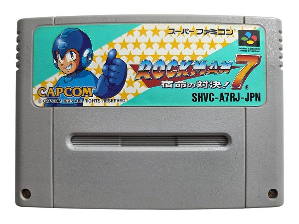 Jogo Rockman 7 Original - Super Famicom