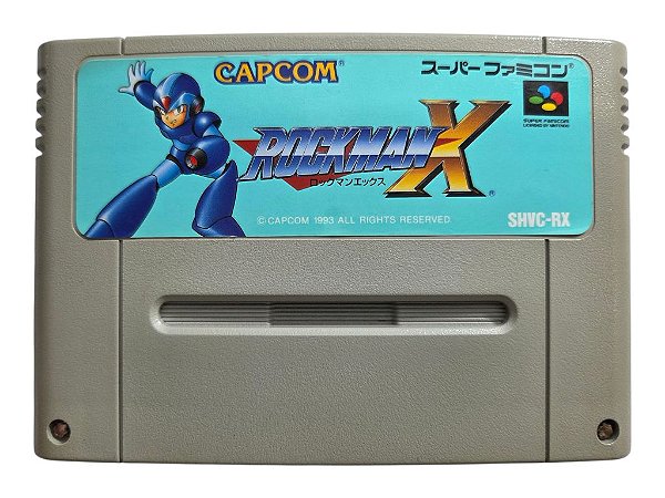 Jogo Rockman X Original - Super Famicom
