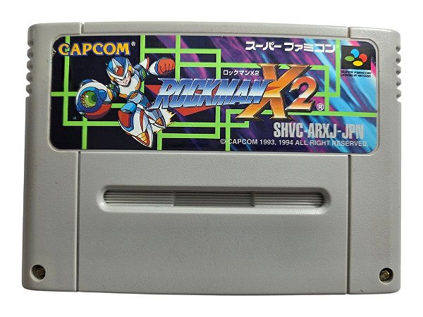 Jogo Rockman X2 Original - Super Famicom